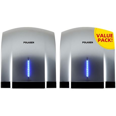 POLASEN Hand Dryers for Bathrooms Commercial Silve
