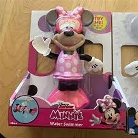 Disney Junior Mickey Mouse and Minnie Mouse Clubhouse Water Swimmer New
