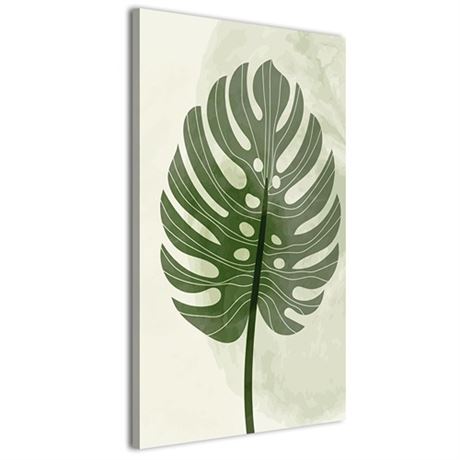 Plant Pictures Wall Art Canvas Print Monstera Bota