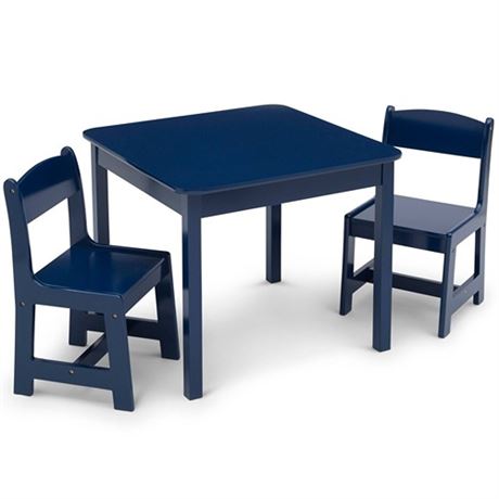 My Size Table and Chair Set One Size Blue