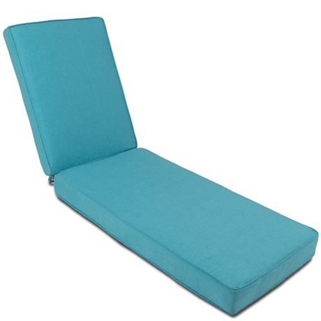 Sundale Outdoor Olefin Water-Resistant Patio Chaise Lounge Cushions Thick Dura
