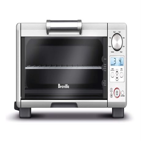 Breville Mini Smart Toaster Oven Brushed Stainless Steel BOV450XL