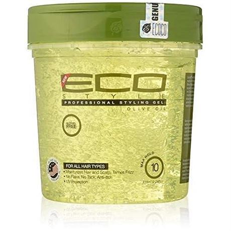 2pk Ecoco Eco Style Gel 100 Pure Olive Oil