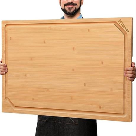 36 x 24 Extra Large Bamboo Cutting Board