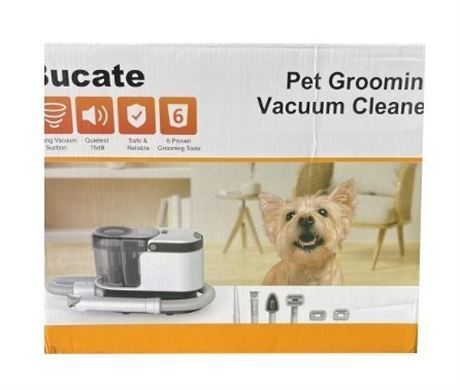 Bucate Pet Grooming Vacuum Cleaner with 6 Attachments