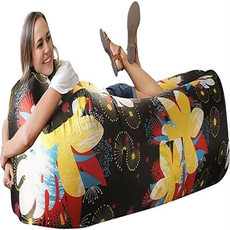 WEKAPO Inflatable Lounger Air Sofa ChairCamping & Beach Accessories