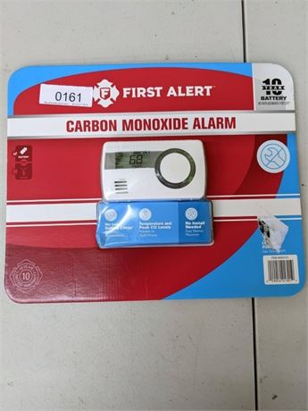 First Alert 10 Year Carbon Monoxide Alarm
