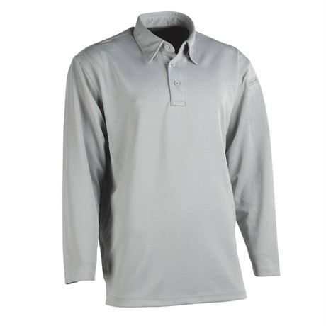 Galls Men's Long Sleeve CoolBest II Performance Polo - Size: Small
