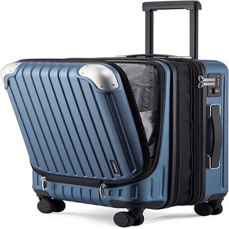 LEVEL8 Grace Luggage Airline Approved 20 Expandable Hardside Carry On