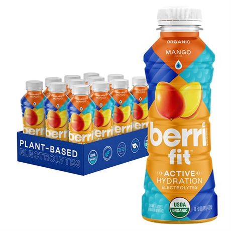 Berri Fit Mango Organic Sports Drink Alternative w