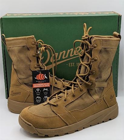 Danner Men's Resurgent 8-Inch Military Boots - Coyote Brown - Size 6EE