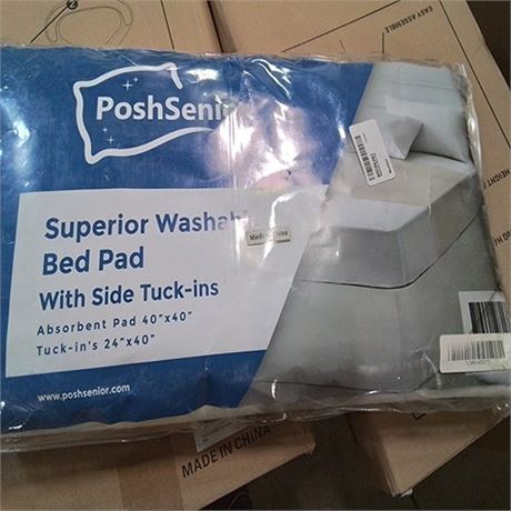 Posh Senior Waterproof Incontinence Pads Quilted 40x40