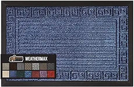 Gorilla Grip 100 Waterproof All-Season WeatherMax Doormat 72x24 Runner Durabl