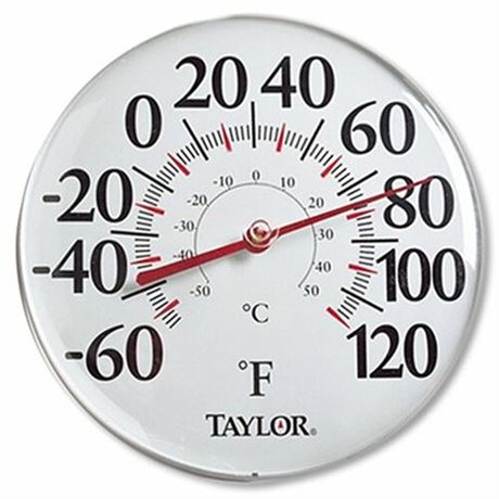 Taylor 12 Indoor-Outdoor Thermometer (Set of 5)