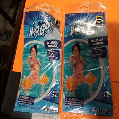 H2O GO  arms bands 2 pack