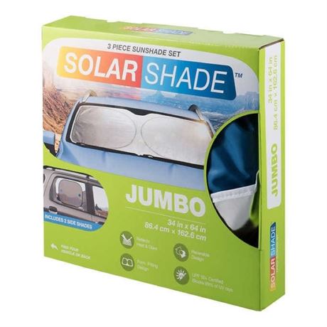SolarShade Jumbo 3-Piece Sunshade Set - Jumbo