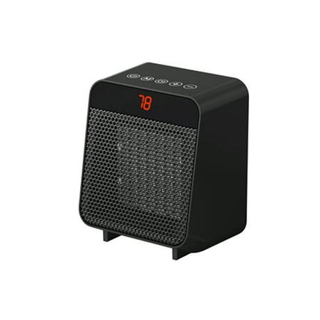 Soleil Electric Digital Ceramic Heater 1500W Indoor Black PTC-916B