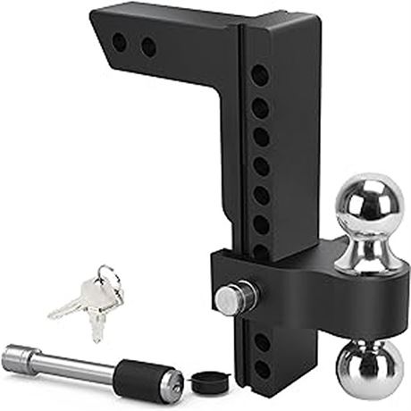 A-Stock - YITAMOTOR Adjustable Trailer Hitch Fits 2-Inch Receiver 10 ...
