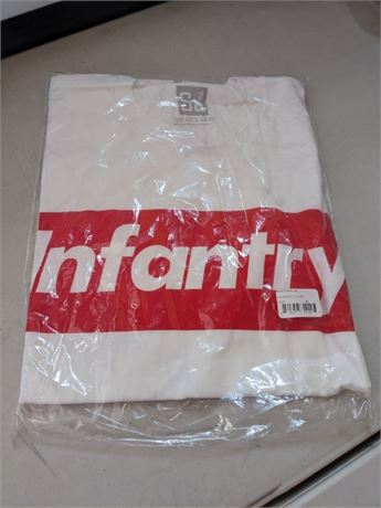 Squared Away Infantry Shirt - White - Size 2XL
