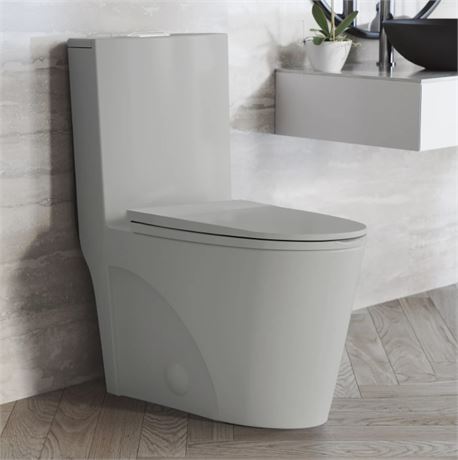 Swiss Madison Well Made Forever SM-1T254 St. Tropez One Piece Toilet 26.6 x 15