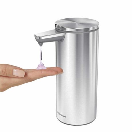 Simplehuman Rechargeable Sensor Soap Dispenser - 1 Count - SEE DISCRIPTION