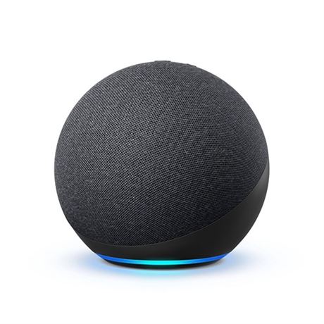 Amazon Echo (4th Gen) with Premium Sound Smart Speaker Home Hub & Alexa - Charc