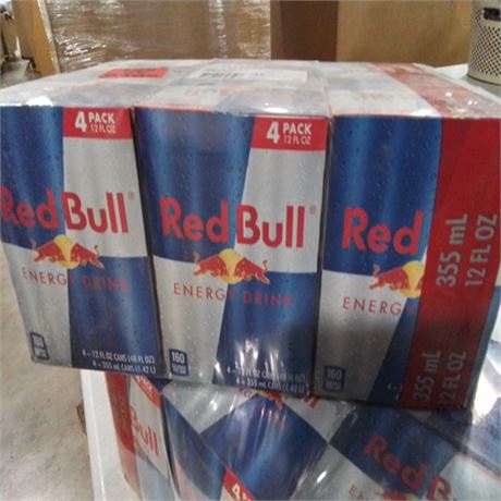Red Bull Energy Drink 12 Fl Oz 24 Cans (6 Packs of-BEST101923