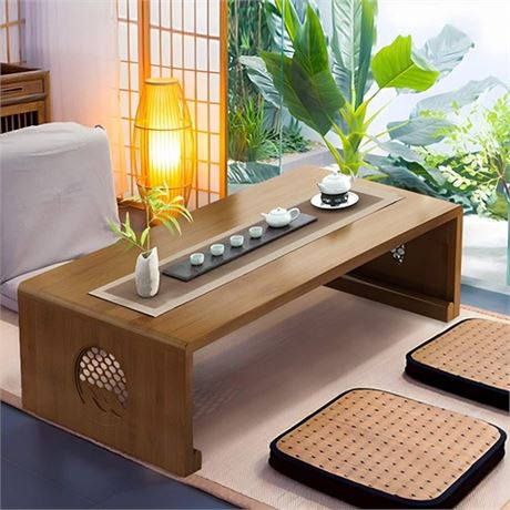 Japanese Table Folding Coffee Table Foldable Floor Table Low Table for Living R