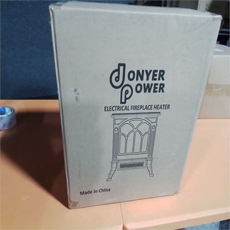 DONYER POWER 23 Electric Stove Portable Heater 1500WLED adjustable flame int