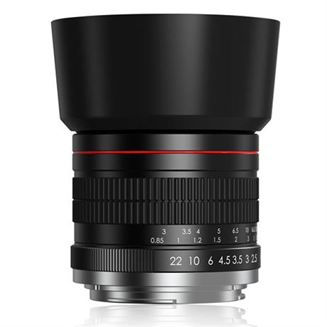 85mm f1.8 Portrait Lens - EF Lens for Canon Medium Telephoto Lenses Manual Came