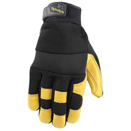 Wells Lamont Men's HydraHyde Leather Work Gloves 3 Pairs - Large