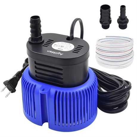 AgiiMan Pool Cover Pump Above Ground - Submersible Swimming Sump Inground Pump