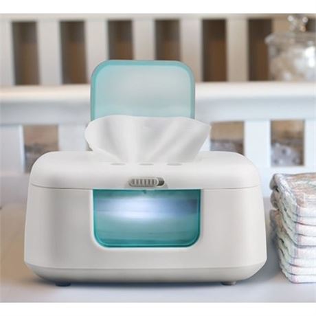 Jool Baby Baby TinyBums Baby Wipe Warmer with LED Nightlight - Aqua
