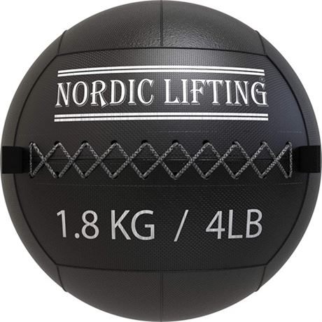 Nordic Lifting Wall Ball for Crossfit & Fitness - 4 LBS