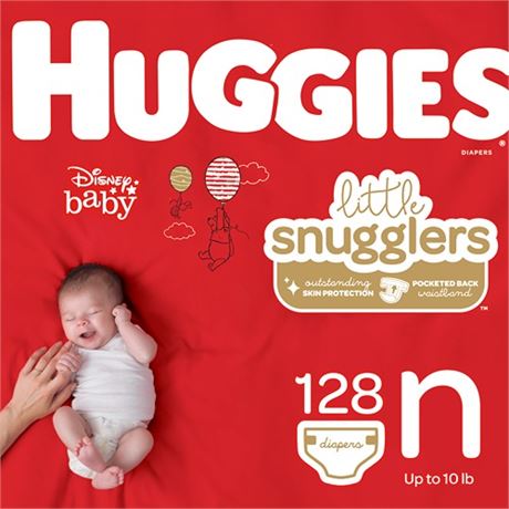 Huggies Little Snugglers Diapers Mega Colossal Pack White Size 1