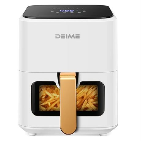 DEIME Air Fryer 4.2 QT Oilless Hot AirFryer 1200W