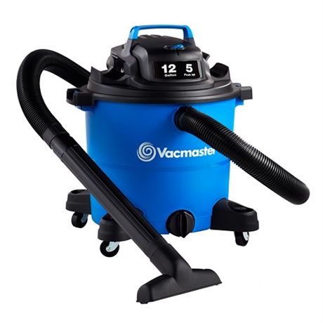 Vacmaster 12 Gallon 5 Peak HP Poly WetDry Vacuum  VOC1210PF