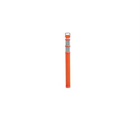 Cortina Safety Products 45   Orange Polyethylene Easy Grab Flared Delineator 1PC