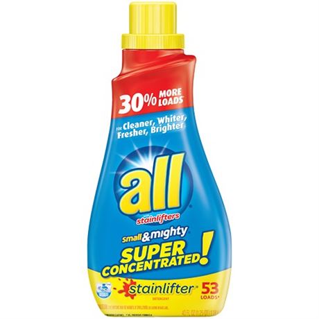 All Small & Mighty Super Concentrated Liquid Laundry Detergent Stainlifter 40