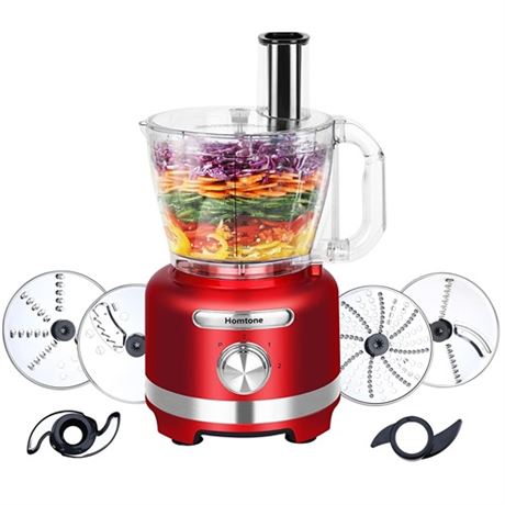 Homtone Food Processor 16 Cup Vegetable Chopper Electric Food Processors for
