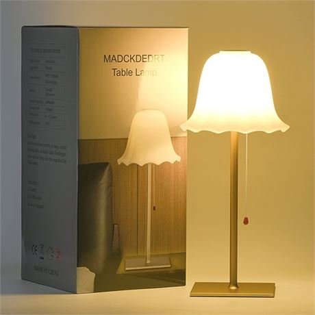 MADCKDEDRT Rechargeable Table lampLED Light3 Gear