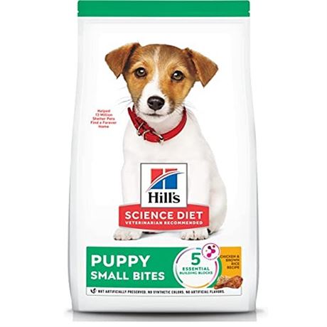 Hills Science Diet 12.5 Lb Puppy Small Chicken Dog Food  ( BEST BY 0925 )