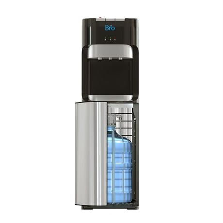 Brio Bottom Load Water Cooler Dispenser with Hot  Cold and Room Temperature