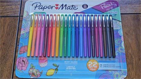 Paper Mate Lightly Scented Sunday Brunch Felt Tip Pens 22ct