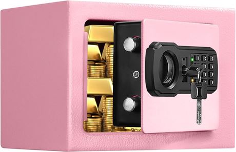 Fireproof Small Safe Box for Money 0.23 Cu