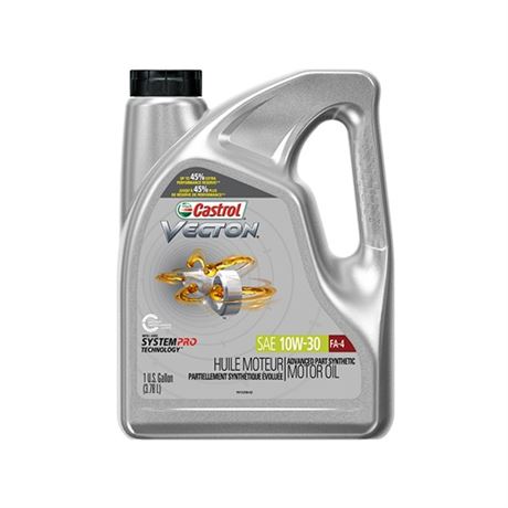 Castrol Vecton 10W-30 FA-4 Adv Part Syn Motor Oil  1 Gallon