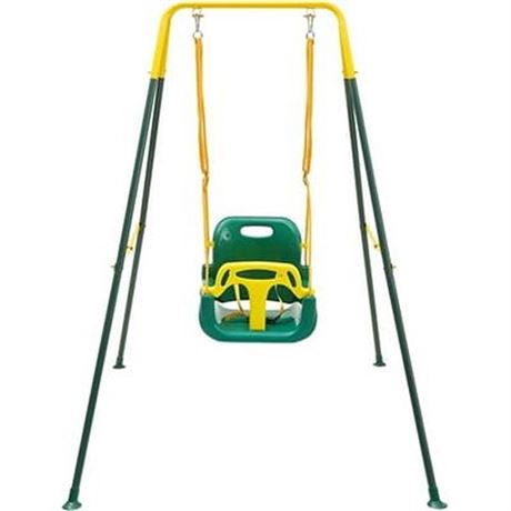 G TALECO GEAR 3-in-1 Toddler Swing Sets for Backyard Baby Swing for Outside Ind