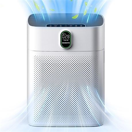 MORENTO Air Purifiers for Home Large Room up to 1076 Sq Ft with PM 2.5 Display