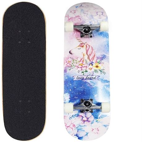 Dreambeauty 31 inch Pro Skateboard Complete7 Layer