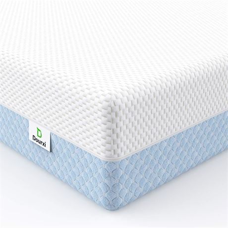 Crib Mattress Dual Sided Comfort Memory Foam Toddler Bed Mattress Triple-Layer